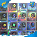 Brand Protection colorful Holograms Total transfer void/high residue security void label